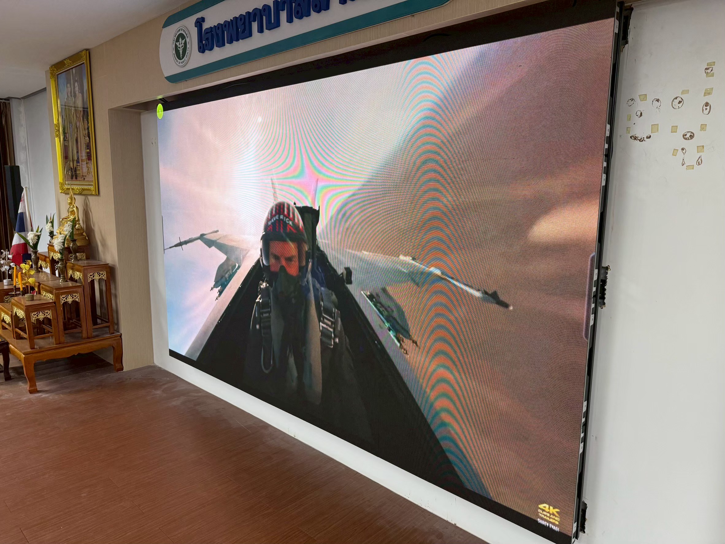 งานติดตั้ง LED VIDEO WALL P1.8 โรงพยาบาลสามง่าม จังหวัดพิจิตร